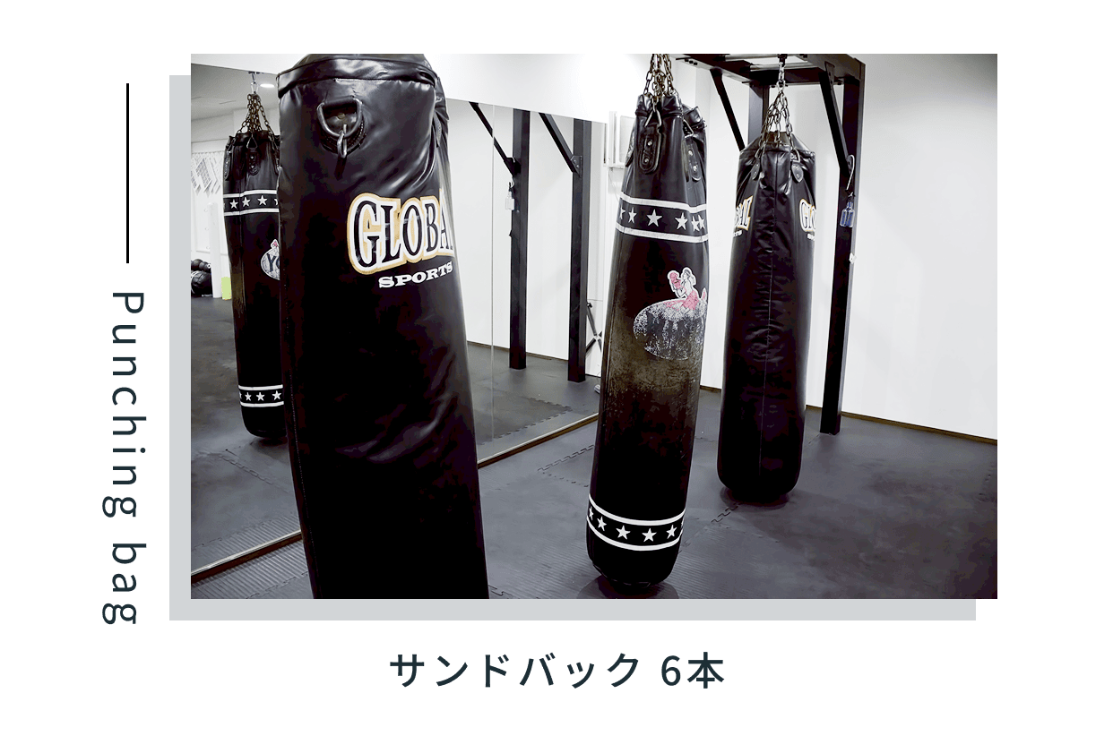 サンドバック 6本